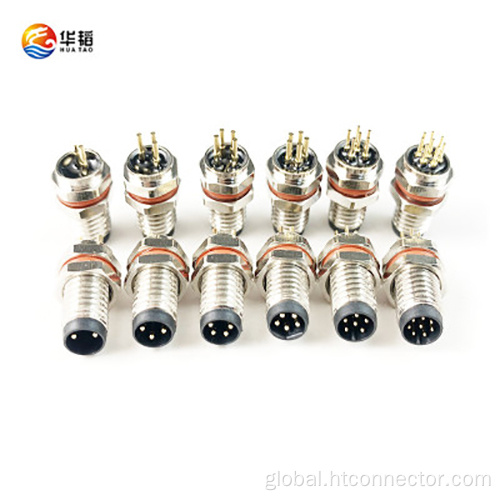 M8 Circular Connectors M8 Front lock face Plate Waterproof connector Supplier